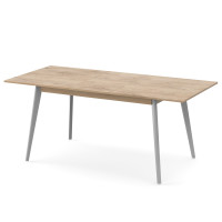 Розкладний стіл БОН 1360х780 Дуб кремону торро/Сірий (250726)