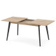 Розкладний стіл БОН 1360х780 Дуб кремону торро/Венге (250716)