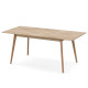 Розкладний стіл БОН 1360х780 Дуб кремону торро/Лак (250721)