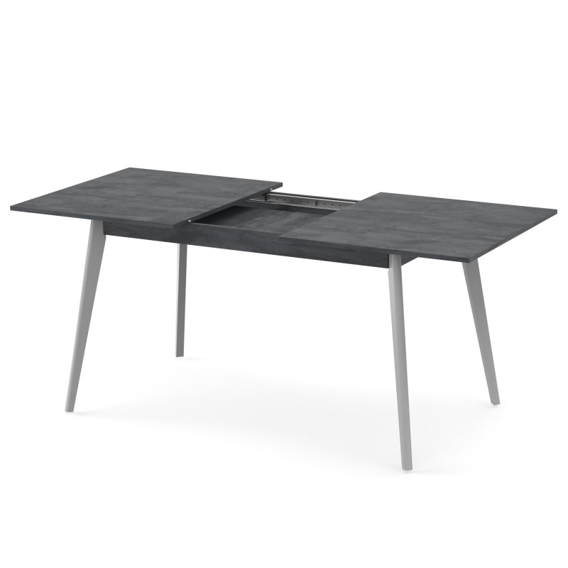Розкладний стіл БОН 1360х780 Вугільний камінь/Сірий (250727)