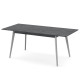 Розкладний стіл БОН 1360х780 Вугільний камінь/Сірий (250727)