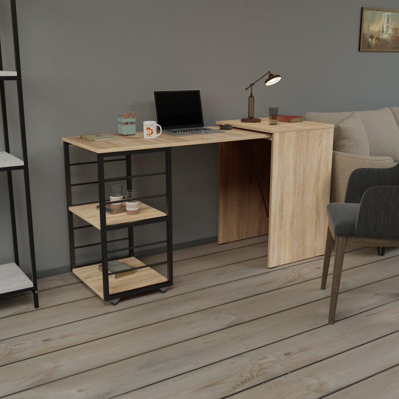 Розсувний стіл тумба ДОЛІН Дуб сонома (638201)