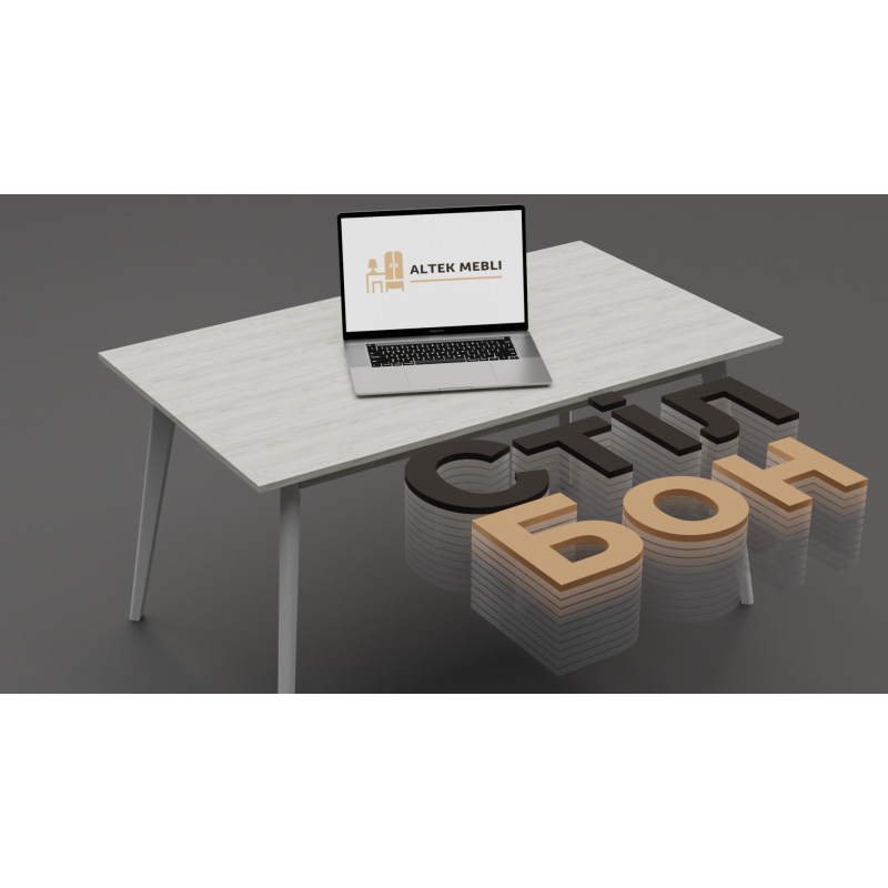 Стол обеденный БОН 1380х780 Дуб кремона торро/Серий (558925)