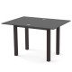 Стол обеденный раскладной ЮК Антрацит/Венге (8821009)