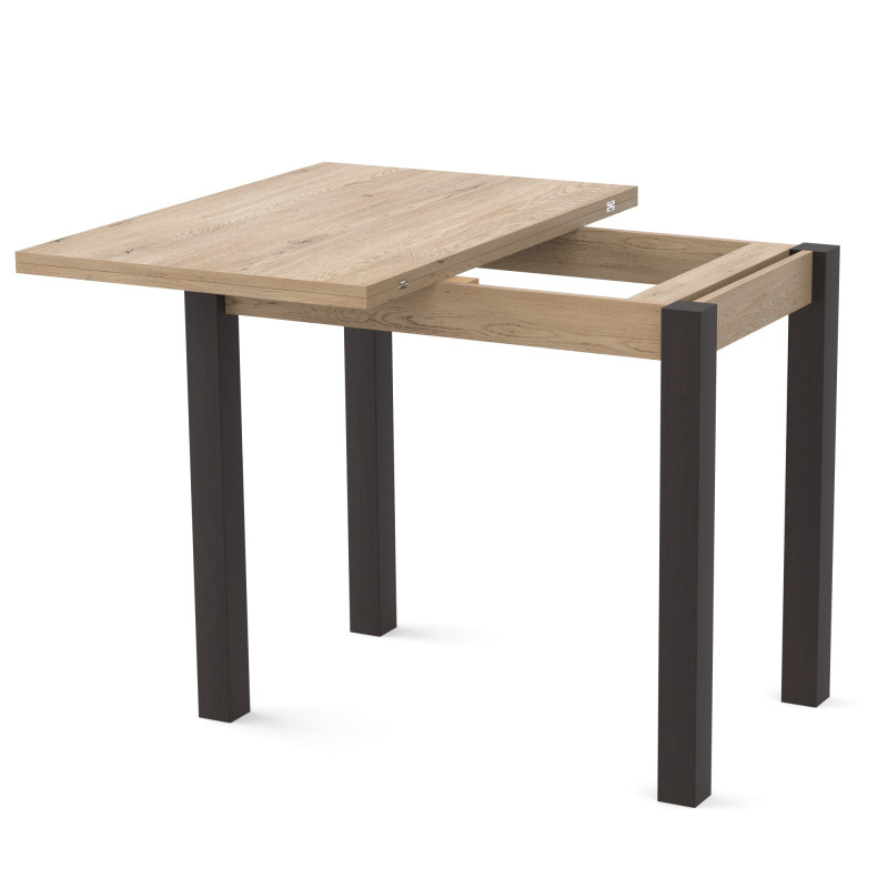 Стол обеденный раскладной ЮК Дуб кремона торро/Венге (8821006)