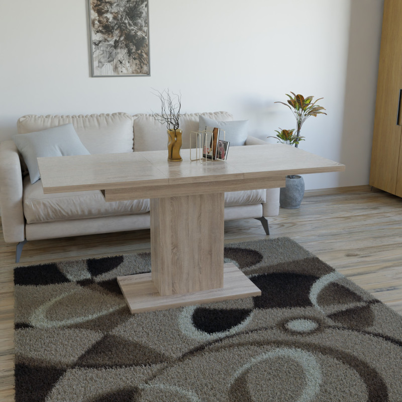 Стол раздвижной ГРЕЙС Дуб сонома (254035)