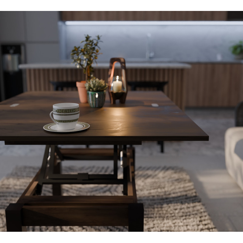 Стіл-трансформер БАТТЕРФЛАЙ Таксус/Венге (960238)