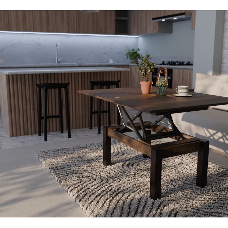 Стіл-трансформер БАТТЕРФЛАЙ Таксус/Венге (960238)