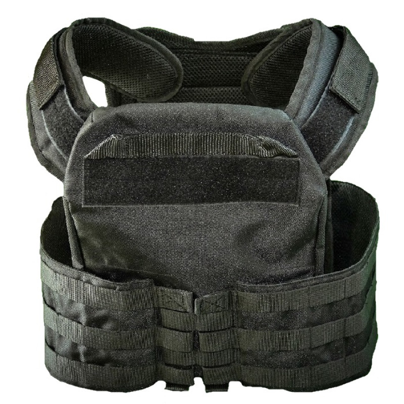 Kamizelka taktyczna Kirasa Cordura Plate Carrier, czarna (KI103)