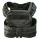 Kamizelka taktyczna Kirasa Cordura Plate Carrier, czarna (KI103)