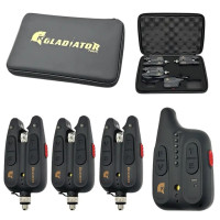 Набор сигнализаторов GLADIATOR RF1118 3+1 Black с пейджером (RF11183)