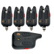Набор сигнализаторов GLADIATOR RF1118 4+1 Black с пейджером (RF11184)