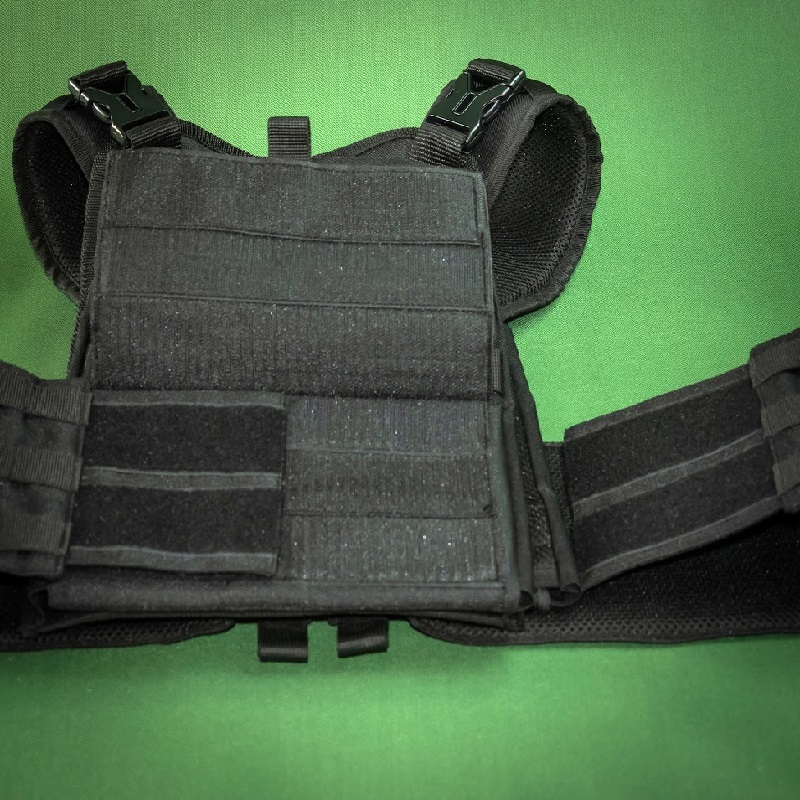 Kamizelka taktyczna Kirasa Cordura Plate Carrier, czarna (KI103)
