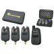 Набір сигналізаторів GLADIATOR RF298 3+1 Black з пейджером (RF2983)