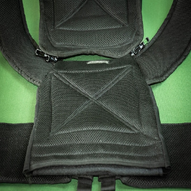Kamizelka taktyczna Kirasa Cordura Plate Carrier, czarna (KI103)