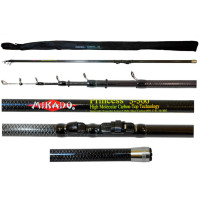 Вудка карбонова Mikado Princess з кільцями 7м Carbon (GL6585) (GL6585)