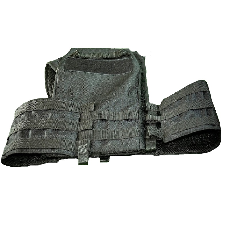 Kamizelka taktyczna Kirasa Cordura Plate Carrier, czarna (KI103)