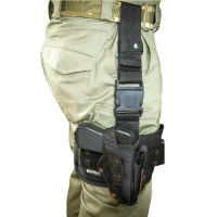 Kabura udowa do PM Cordura Kirasa czarna (KI282) (KI282)