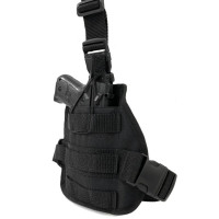 Кобура на бедро для ПМ из Molle черная(LE2438) (LE2438)