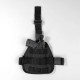 Кобура на бедро для ПМ из Molle черная(LE2438) (LE2438)