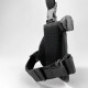 Кобура на бедро для ПМ из Molle черная(LE2438) (LE2438)