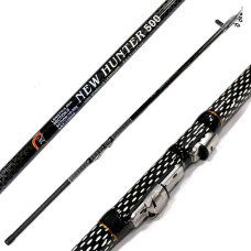 Вудка карбонова NEW HUNTER з кільцями 4м CARBON (GL5868) (GL5868)