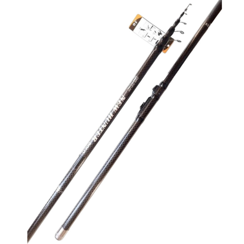 Вудка карбонова NEW HUNTER з кільцями 5м CARBON (GL5867) (GL5867)