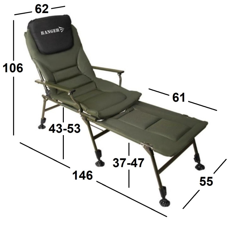 Кресло-кровать карповая Ranger Carp SL-112 (RA2251)