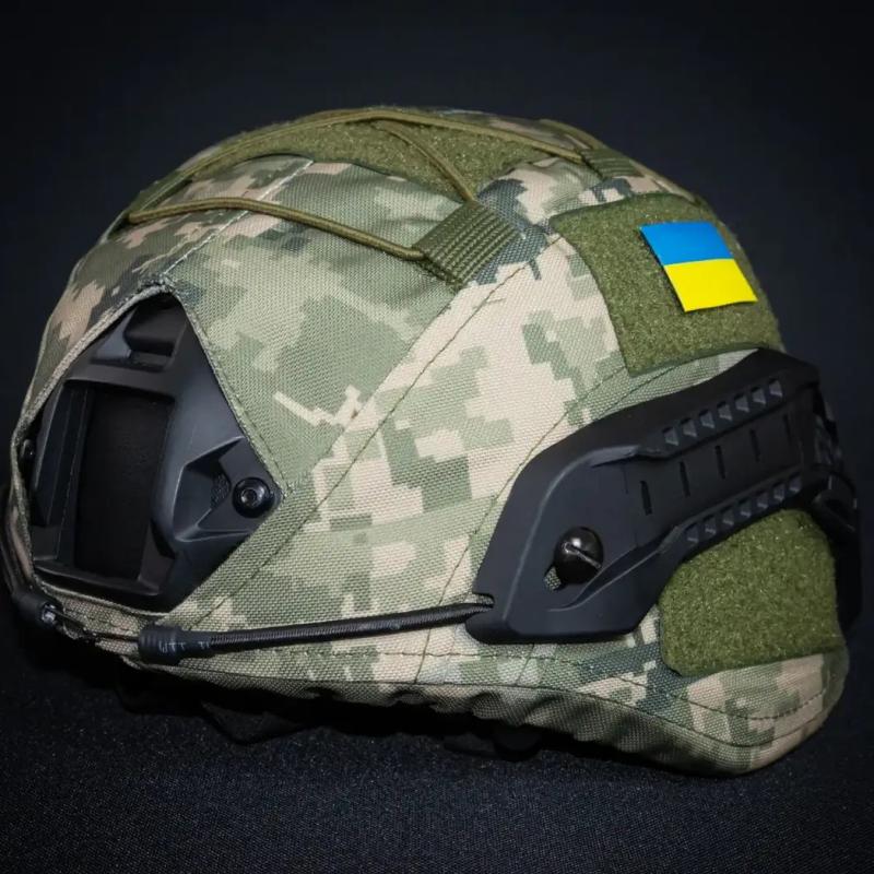 Кавер Kirasa на ушастый шлем пиксель (KI600) (KI600)