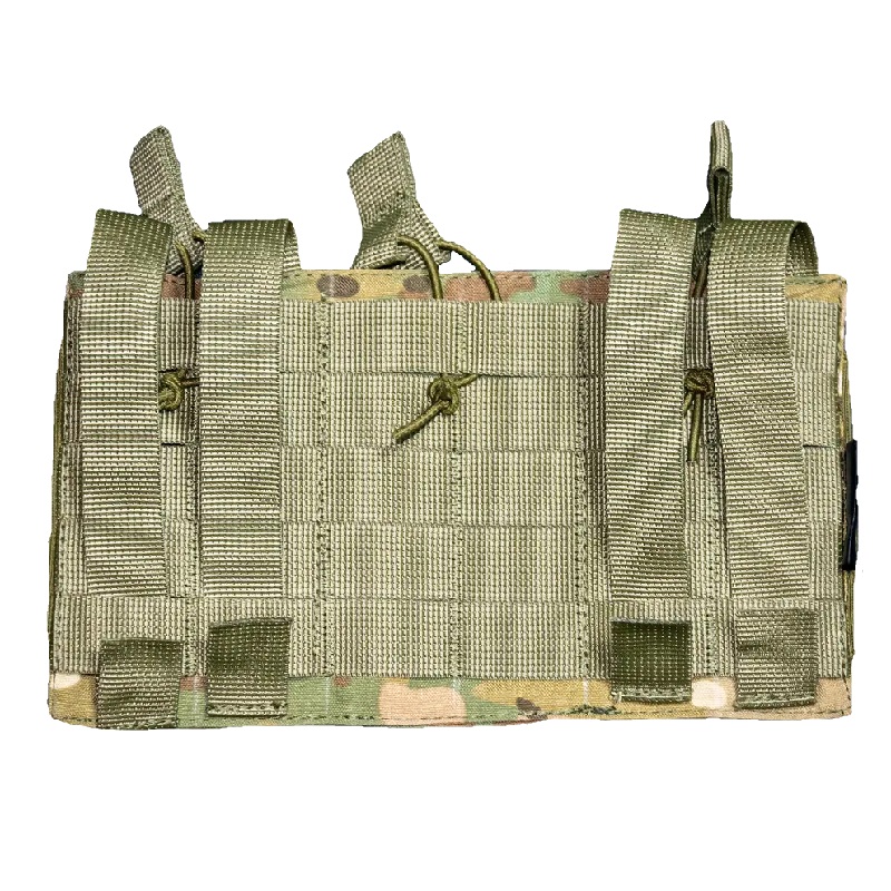 Подсумок под 3 магазина АК Kirasa из кордуры мультикам (KI236)
