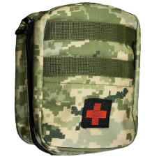 Аптечка тактическая с быстрым сбросом Kirasa пиксель (KI271)