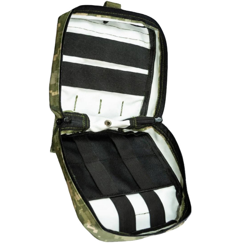 Аптечка тактическая с быстрым сбросом Kirasa пиксель (KI271)