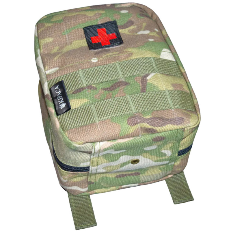 Аптечка тактическая с быстрым сбросом Kirasa мультикам (KI274)