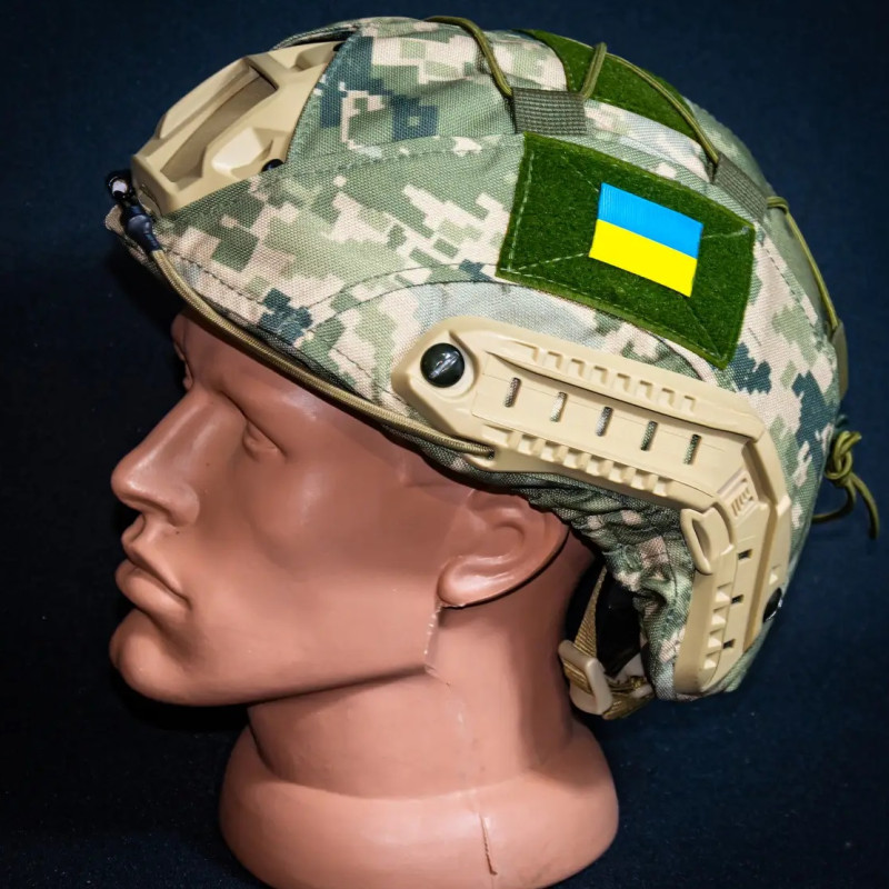 Кавер Kirasa на безухий шлем пиксель (KI602) (KI602)
