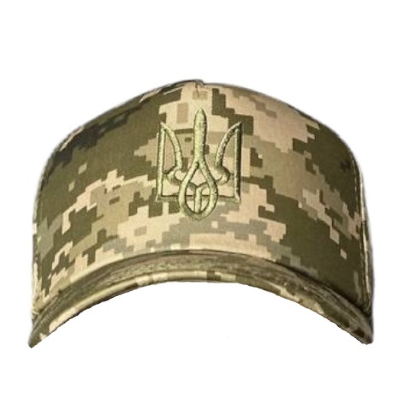 Кепка военная ВСУ герб пиксель (RA8930) (RA8930)