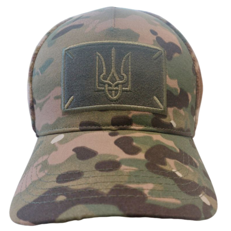 Зимняя кепка на флисе герб Ranger мультикам (RA8948) (RA8948)