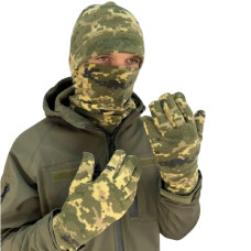 Комплект (шапка, бафф, перчатки) Ranger, пиксель 55-57 (RA8958) (RA8958)