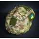 Кавер Kirasa на шлем с козырьком Ballistic Helmet KC-HM001 пиксель (KI604) (KI604)