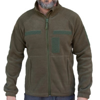 Кофта флисовая Kirasa 320г/м хакі (52) (KI413-3)