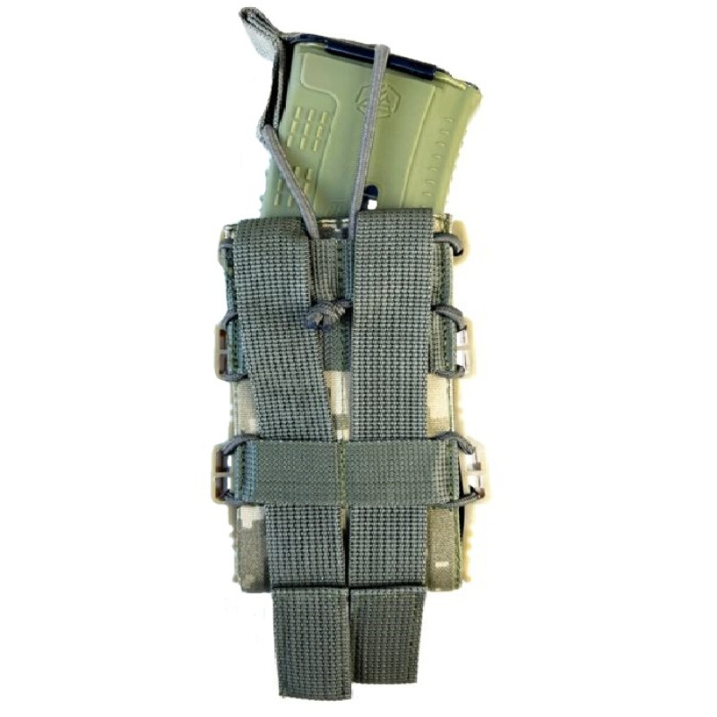 Підсумок відкритий каркасний для 1 магазину АК Cordura койот (LE3659) (LE3659)