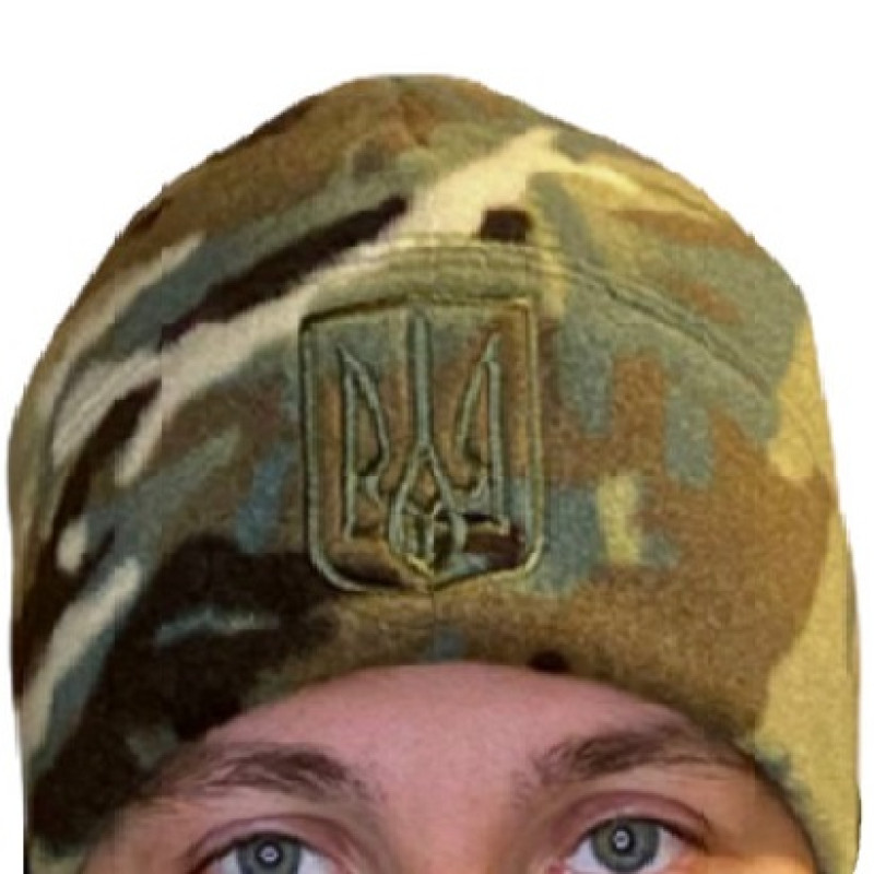 Шапка флисовая герб Ranger мультикам 55-57 (RA8954) (RA8954)