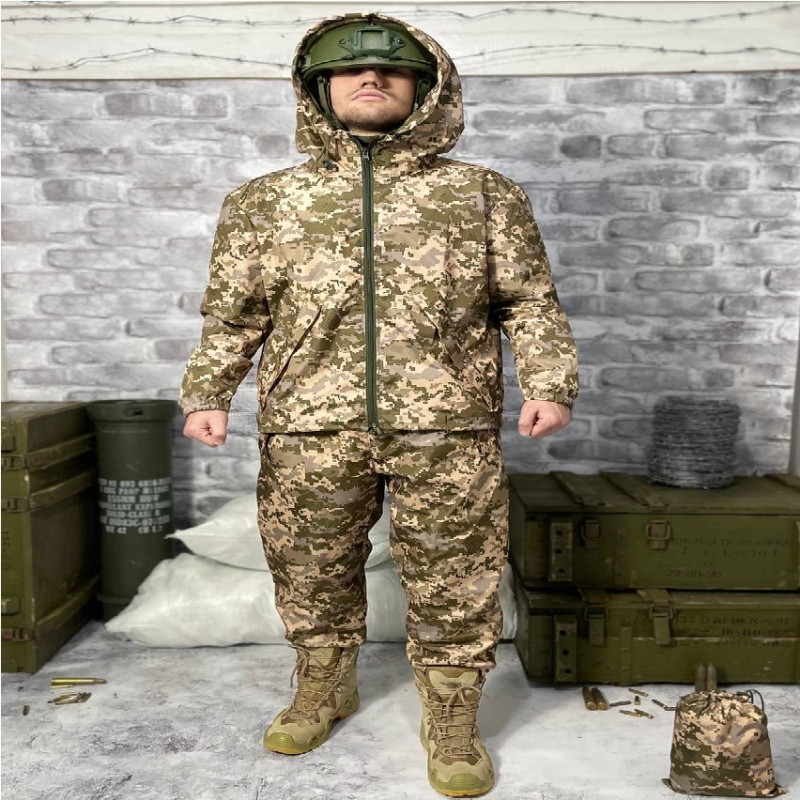 Водонепроницаемый маскировочный костюм Ranger пиксель L (RA8924L) (RA8924L)