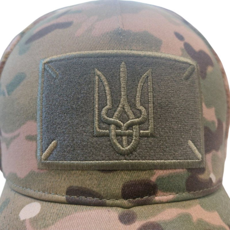 Зимняя кепка на флисе герб Ranger мультикам (RA8948) (RA8948)