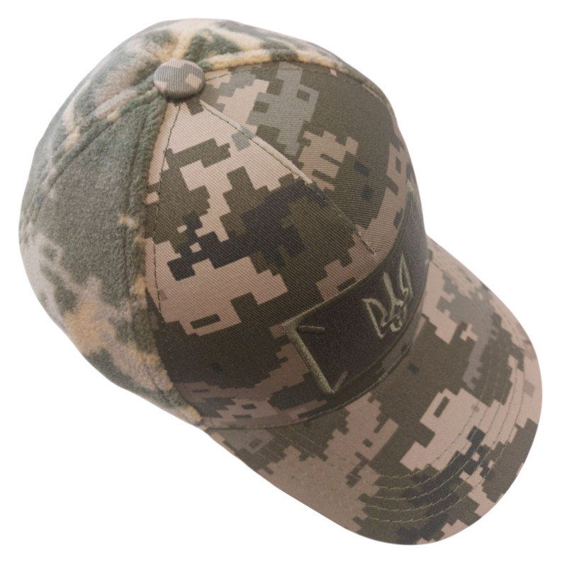 Зимова кепка на флісі герб Ranger піксель (RA8949) (RA8949)