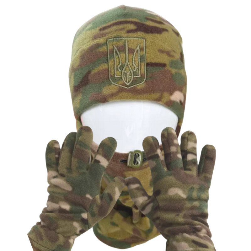 Шапка флисовая герб Ranger мультикам 55-57 (RA8954) (RA8954)