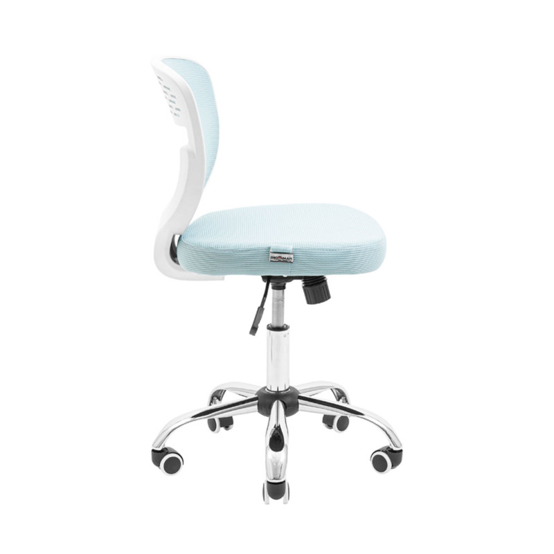 Кресло Richman Лео Хром M-1 (Tilt) Голубой (ADD0003112)