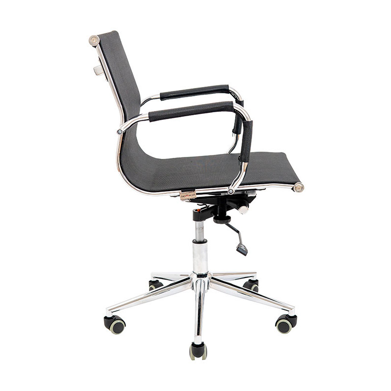 Кресло Richman Кельн ЛБ Хром DT (Deep Tilt) Сеть черная (IM0000094)