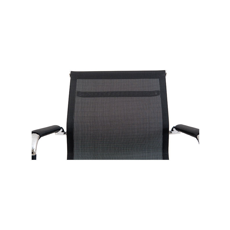 Кресло Richman Кельн ЛБ Хром DT (Deep Tilt) Сеть черная (IM0000094)