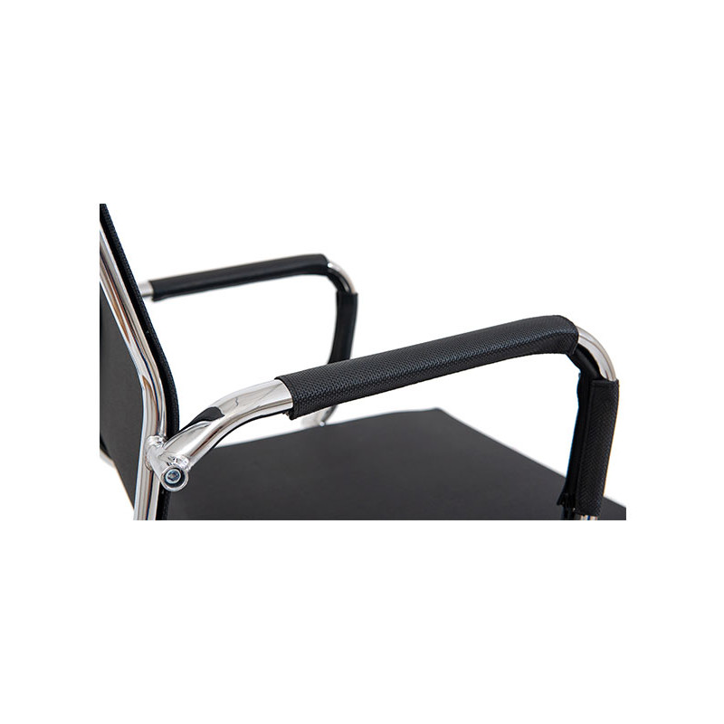 Кресло Richman Кельн ЛБ Хром DT (Deep Tilt) Сеть черная (IM0000094)