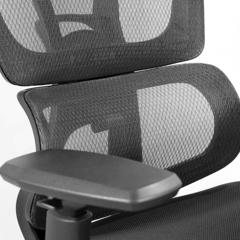 Кресло Richman Баланс Про Пластик Synchro Сетка Черная (ADD0003215)